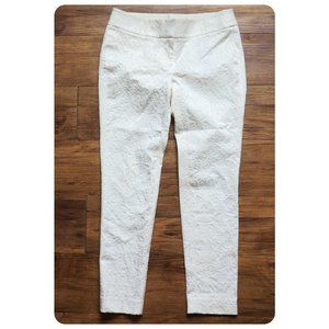 NWT LOFT Petites White Marisa Skinny Ankle Pant